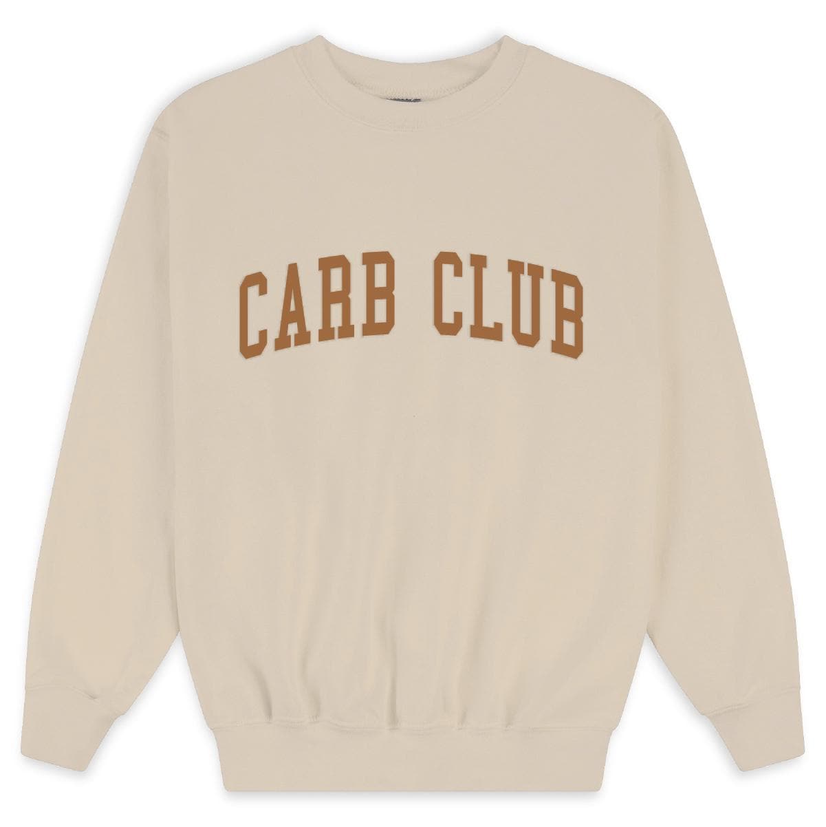 Customizable Carb Club Sweatshirt: Funny Foodie Crewneck