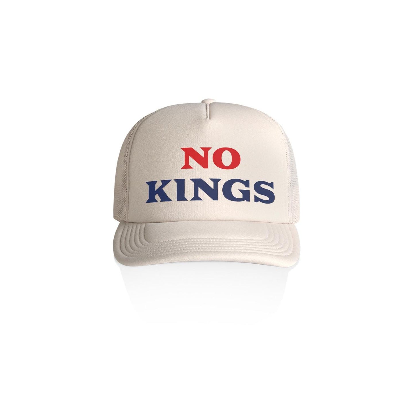 NO KINGS Trucker Hat: High-Profile Anti-Monarchy Protest Cap
