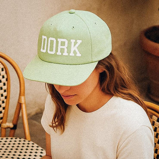 Customizable 'DORK' Recycled Nylon Cap: Funny Introvert Hat