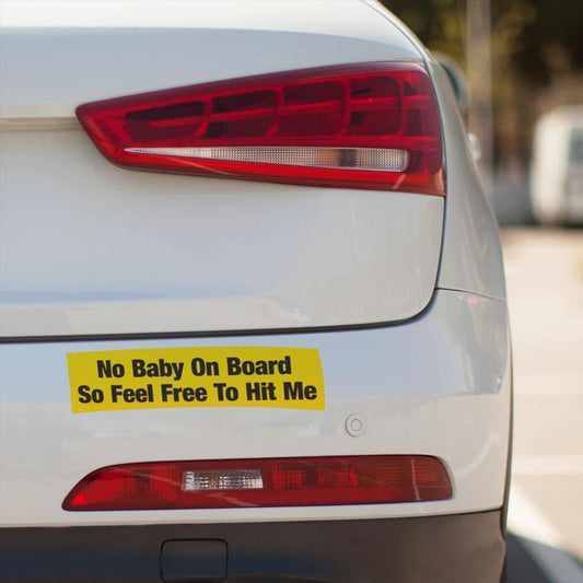 How’s My Ass Taste? Bumper Sticker – Funny Road Rage Car Decal