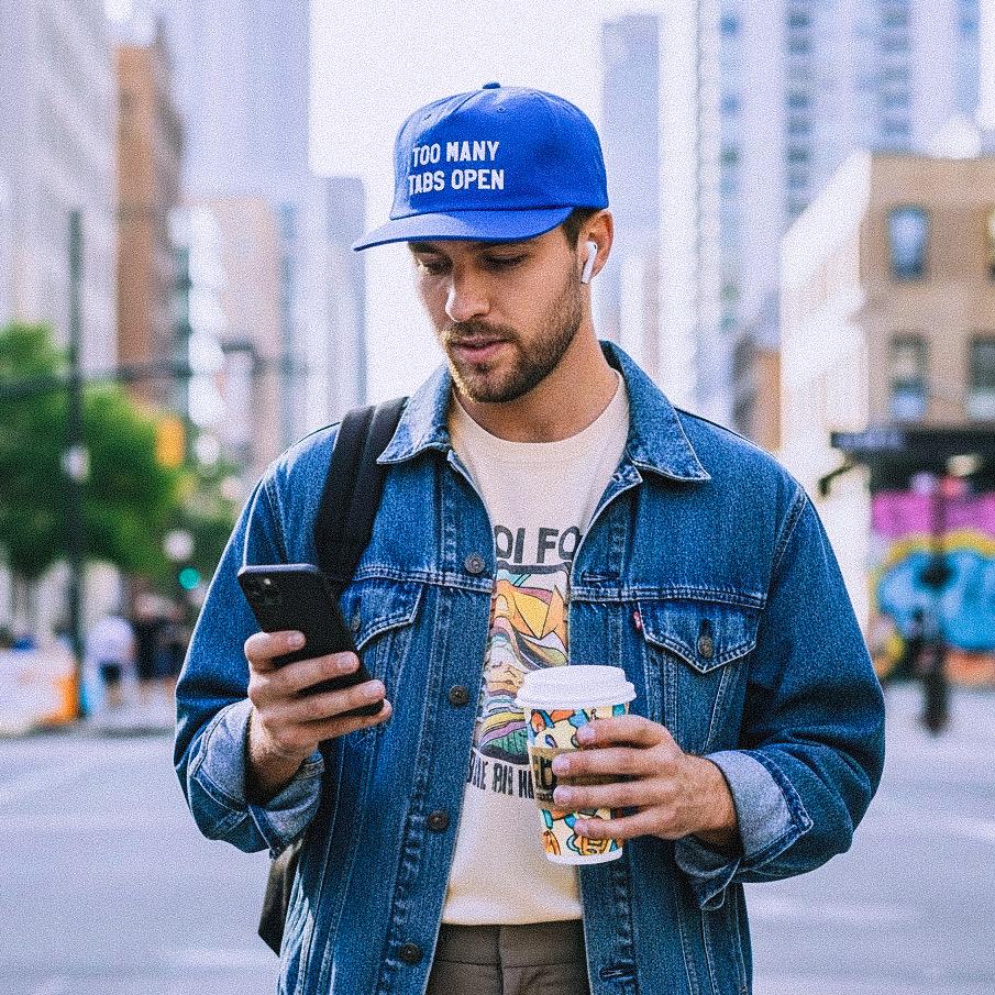 Too Many Tabs Open Cap – Recycled Nylon Hat
