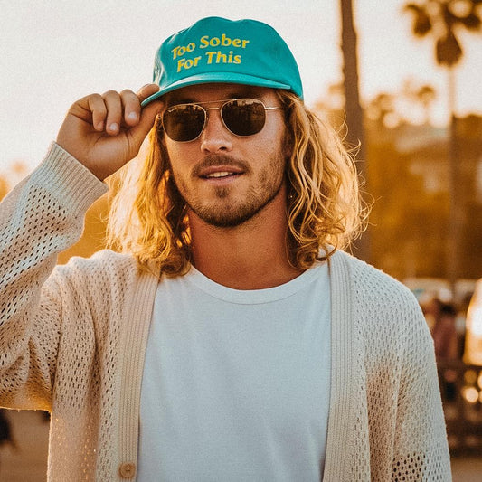 Too Sober For This Cap – Recycled Nylon SnapBack Hat